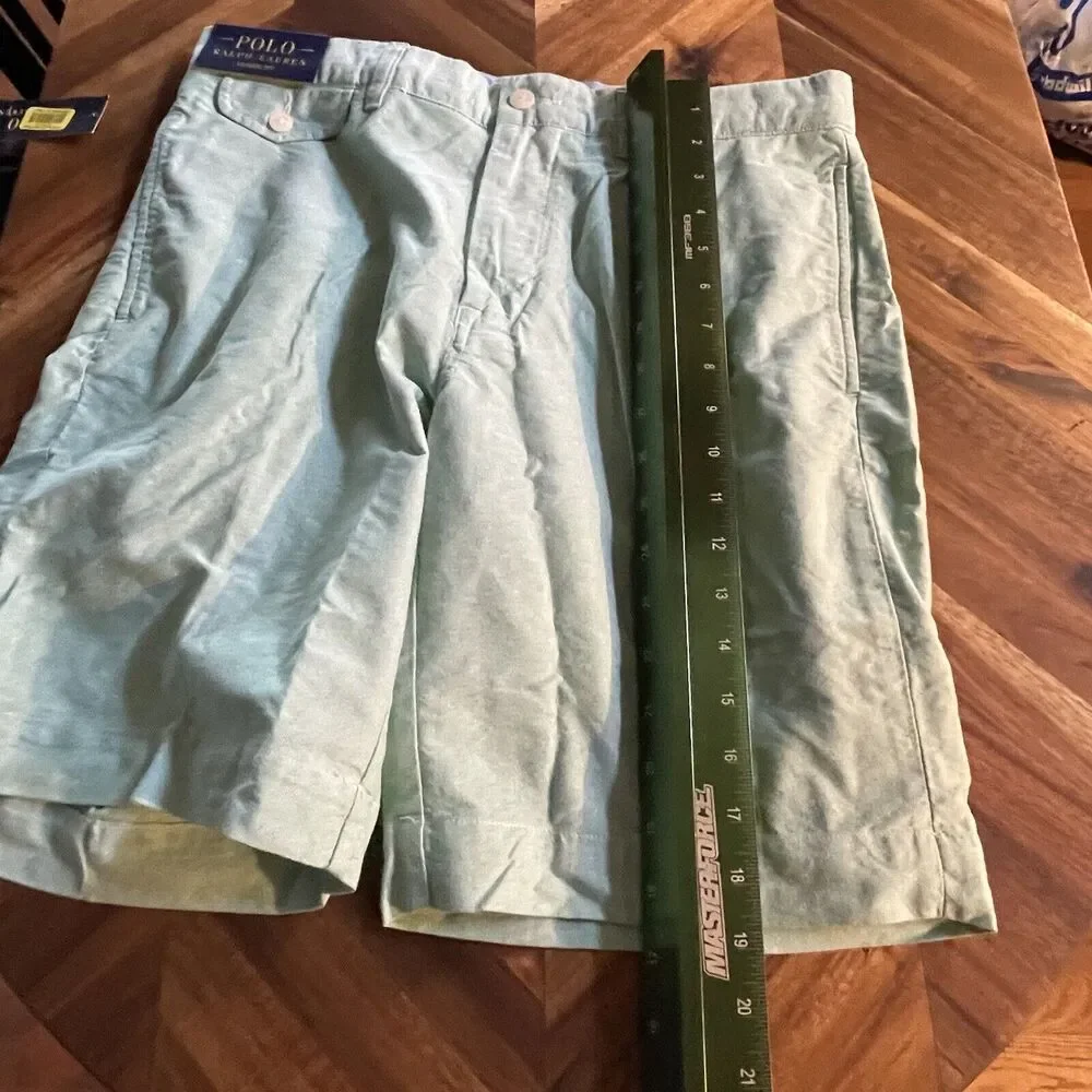Polo Ralph Lauren Shorts Golf Classic Fit Casual‎ Light Green Mens 32 New